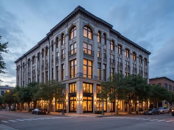 Historic Downtown building converted to apartments