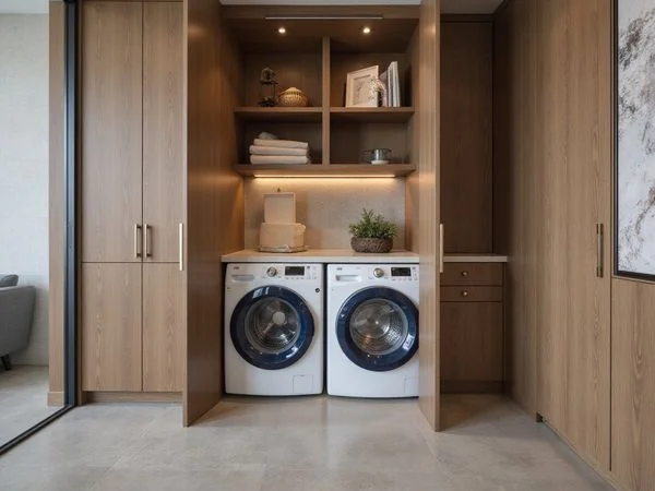 In-unit washer and dryer