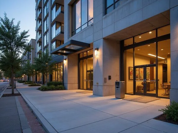Controlled-access garage gate